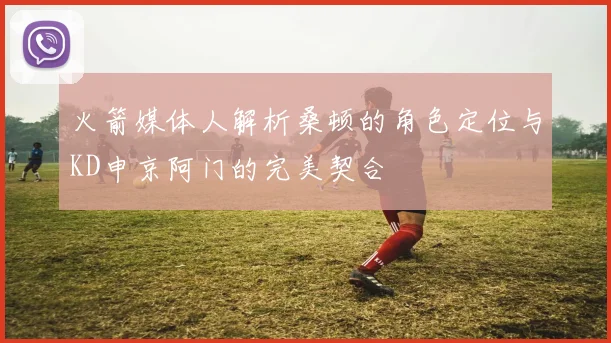 火箭媒体人解析桑顿的角色定位与KD申京阿门的完美契合